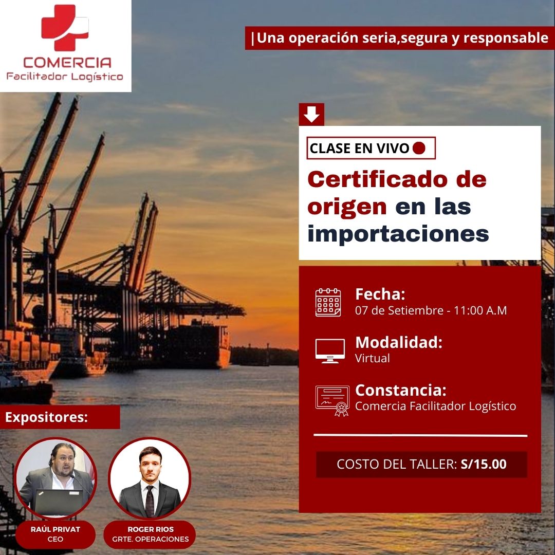 Certificado de Origen en las Importaciones